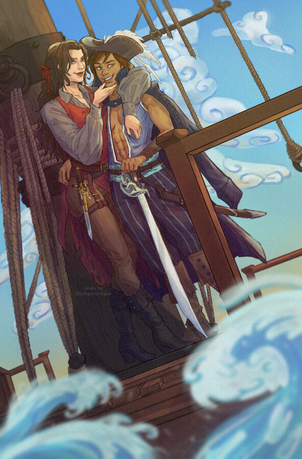 Korrasami Page Illustration